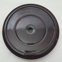 Chinese onderzetter, rood-bruin 